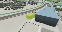 3D render of 100 1025 10 St SE