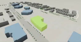 3D render of 110 Quarry Park Blvd SE