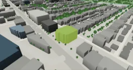 3D render of 1204 Kensington Rd NW