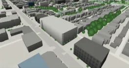 3D render of 1228 Kensington Rd NW