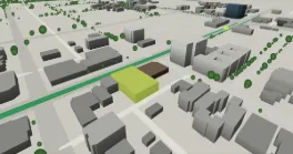 3D render of 1318 Centre St NE