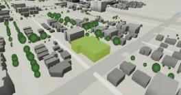 3D render of 1409 Edmonton Trail NE