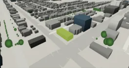 3D render of AGT Building - Hillhurst Exchange