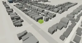 3D render of 1702 Kensington Rd NW
