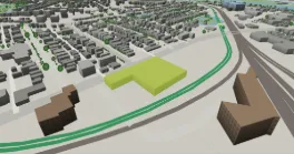 3D render of Western Steel Products Plant
