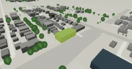 3D render of 2003 14 St NW