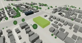 3D render of 2004 14 St NW