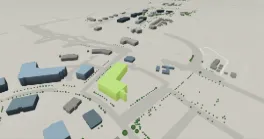 3D render of 23 Sunpark Dr SE