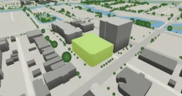 3D render of 250 333 24 Ave SW