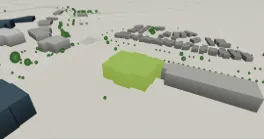 3D render of 295 Midpark Way SE
