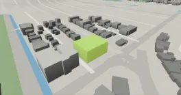 3D render of 3007 14 St SW