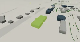 3D render of 340 Midpark Way SE
