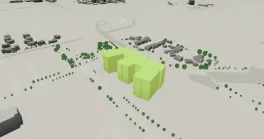 3D render of 3636 Research Rd NW
