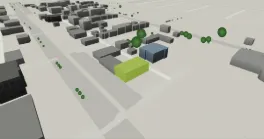 3D render of 4020 17 Ave SE