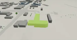 3D render of 4411 6 St SE