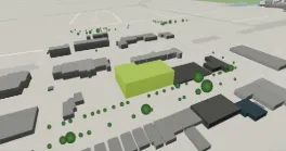 3D render of 4723 1 St SW