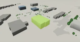 3D render of 5 Richard Way SW