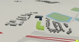 3D render of 525 28 St SE