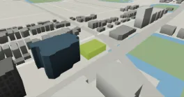 3D render of 625 14 St NW