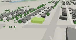 3D render of 636 45 St SW