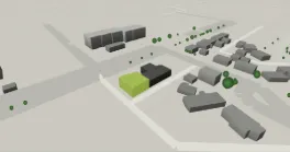 3D render of 6620 Crowchild Trail SW