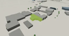 3D render of 7317 12 St SE