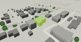 3D render of 7808 Elbow Dr SW